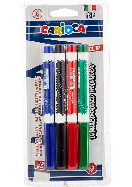 Beyaz Tahta 4 Renk 4&apos;lü Blisterli 4.5 mm