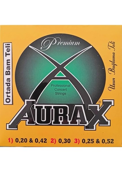 ARX20B Saz Teli Profesyonel Orta Bamlı 0.20 Uzun Sap