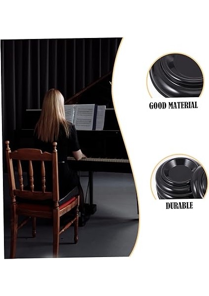 Abs Malzeme Piyano Pedleri - 4 Adet Zemin Halısı Olmayan Piyano Paspasları Masa Paspası modelleri