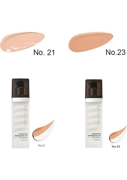 Gözenekleri ve Ince Çizgileri Kapatan Bb Krem 44G Signature Wrinkle Fill-Up Bb Cream SPF37PA++NO.23 fiyatları