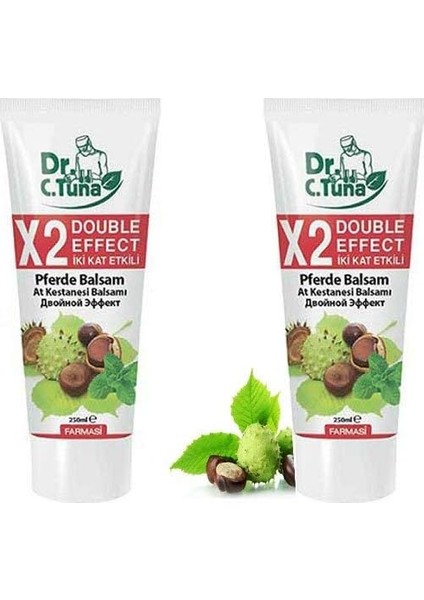 Dr.c.tuna Iki Kat Etkili At Kestaneli Masaj Jeli 250ML (2 Adet)