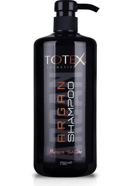 Totex Argan Saç Şampuanı | Nemlendirici ve Besleyici | Derinlemesine Nemlendirme | Hasarlı Saçların Hızlı Onarımı | Tüm Saç Tipleri Için 750 ml modelleri