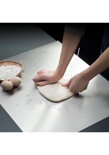 Paslanmaz Çelik Hamur Kesme Tahtası Doğrama Tahtası 304 Kalite Krom modelleri