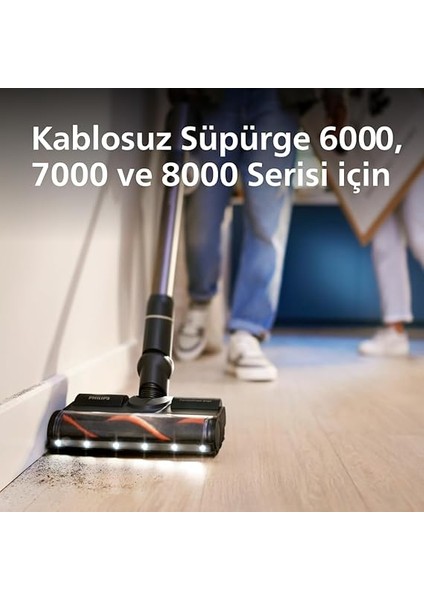 Orijinal Yedek Filtre - Kablosuz Süpürge 6000, 7000 ve 8000 Serisi ile Uyumlu, Yıkanabilir Sünger ve Çerçeveli Giriş Filtreleri (XV1681/01) modelleri