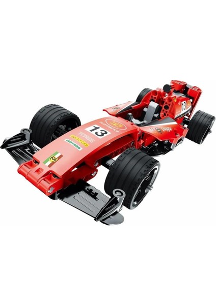 Çek Bırak Kırmızı Yarış Arabası Yapı Seti 150 Parça – Montajlı Araba Oyuncak Seti indirimleri