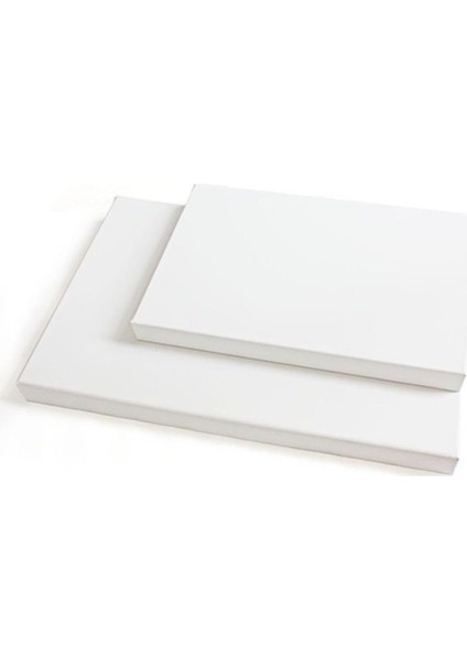 (1888) Arkadan Zımbalı Yüksek Kaliteli 2 Adet Boş Tuval: 20X25 cm