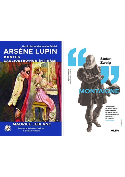 Arsene Lupin - Kontes Cagliostro'nun Intikamı + Montaigne