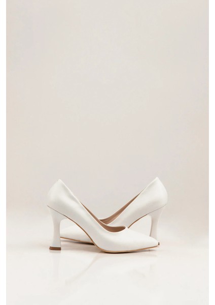 Beyaz Kadın Ince Kadeh Topuklu Ayakkabı/şık Gösterişli Beyaz Kadın Topuklu Ayakkabı fiyatları
