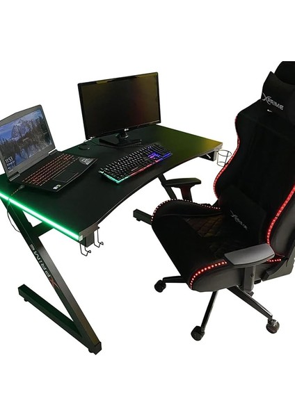 Markus Rgb Ledli Oyuncu Masası 140 cm