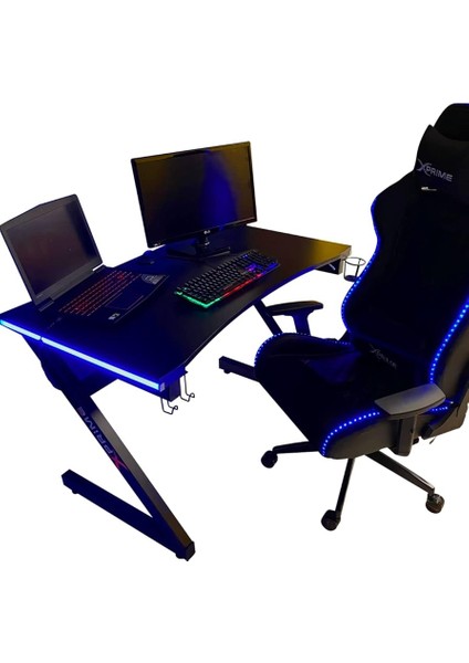 Markus Rgb Ledli Oyuncu Masası 140 cm indirimleri