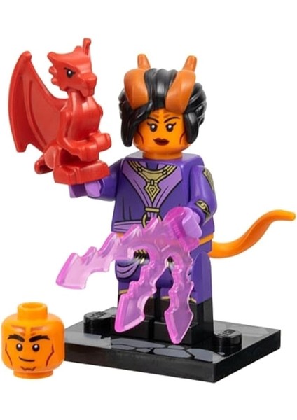 LEGO Minifigür 71047 Dungeons & Dragons® - 03 : Tiefling Sorcerer 5701111125742