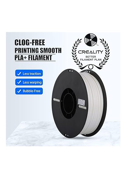 Ender Pla Plus 1.75 mm 1 kg Beyaz Filament fiyatları