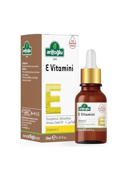 Arifoğlu E Vitamini 10ML