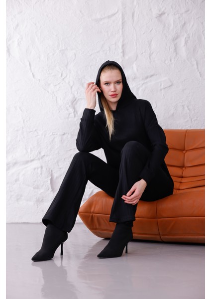 Kadın Oversize Kapüşonlu Takım