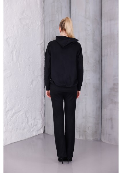 Kadın Oversize Kapüşonlu Takım