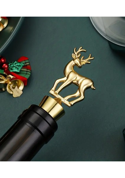 Zarif Altın Kaplama Geyik Şeklinde Şarap Tıpası Yağdanlıklara Uygundur fiyatları