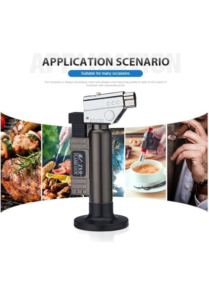 BS-261 Jet Alev Bütan Gaz Tıbbi Diş Kesme Meşale Çakmak Metal Gövde Çakmak Pürmüz Torch fiyatları