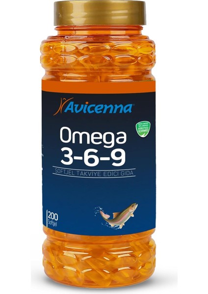 Avicenna Omega 3-6-9 200 Softjel