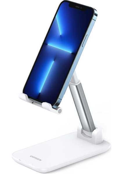 Ugreen Katlanabilir Telefon Tutacağı ile Uyumlu Galaxy (Beyaz)