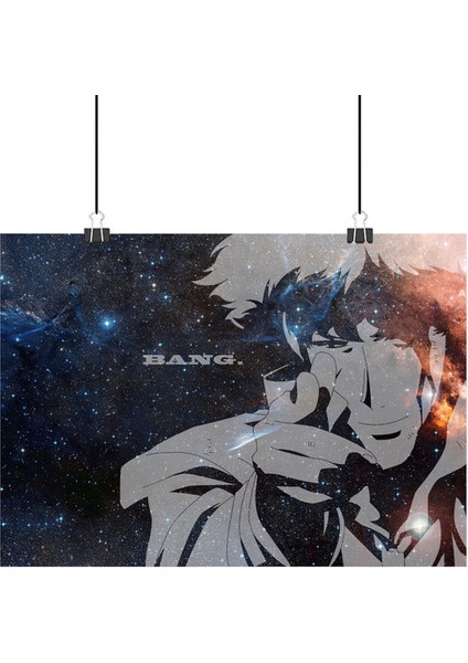 Cowboy Bebop Poster3 - Retro Duvar Dekoru