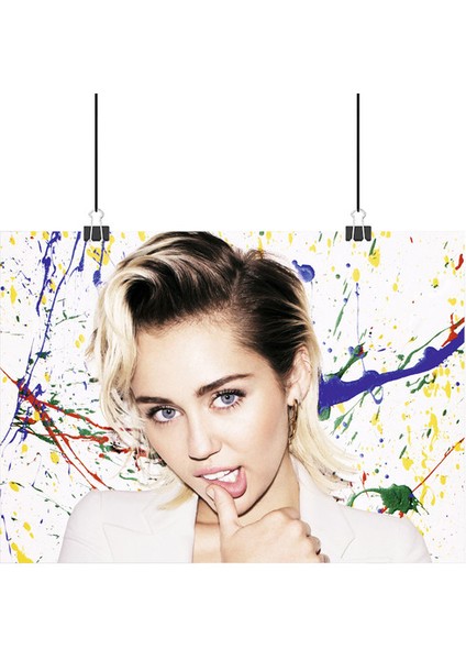 Miley Cyrus Poster4 - Retro Duvar Dekoru