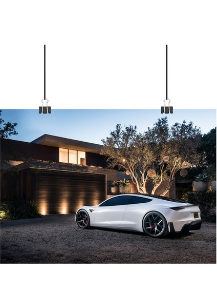Tesla Poster5 - Retro Duvar Dekoru