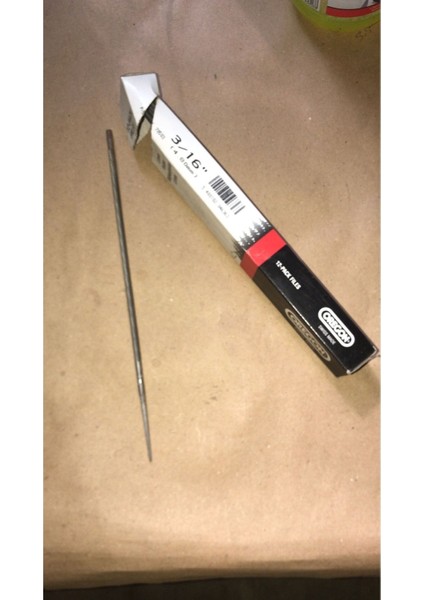 Testere Zincir Eğesi 3/16 - 4.80MM Kesim Motoru Zincir Eğesi