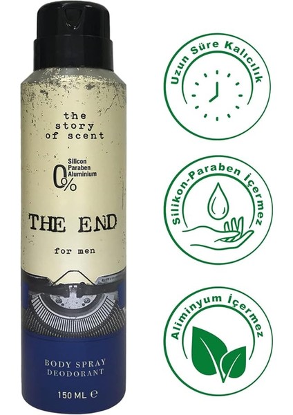 Kozmetik The End Erkek Deodorant 150ML modelleri