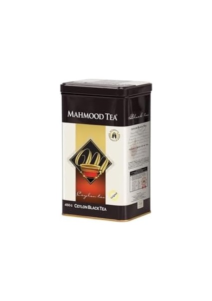 Mahmood Tea Ithal Saf Seylan Siyah Ceylon Dökme Çay Teneke Kutu 450 gr