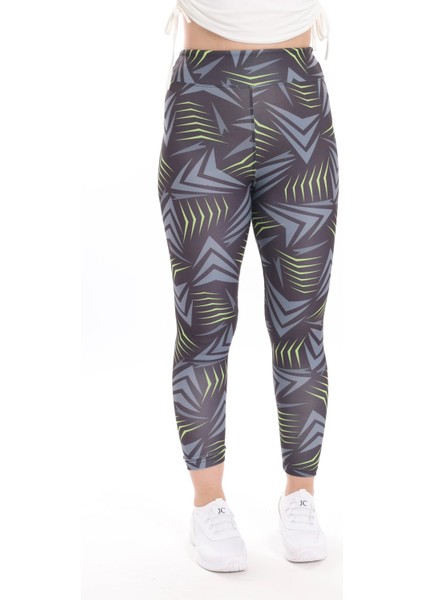 Kadın Beli Lastikli Dijital Baskılı Toparlayıcı Tayt fiyatları