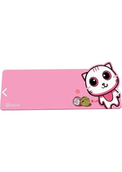 Sevimli Kedi Klavye Mouse Masaüstü Matı Nd-Mat Klavye Mouse Pad