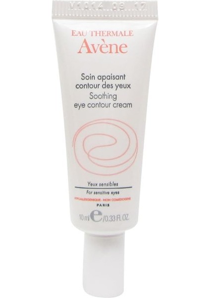 Thermale Avene Soothing Eye Contour Cream Göz Çevresi Nemlendirici Krem 10 ml 648730