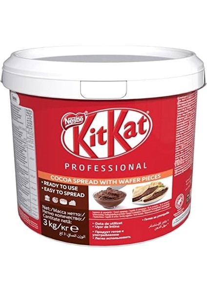Kit Kat Nestle Spread 3 kg Sürülebilir Çikolata fiyatları