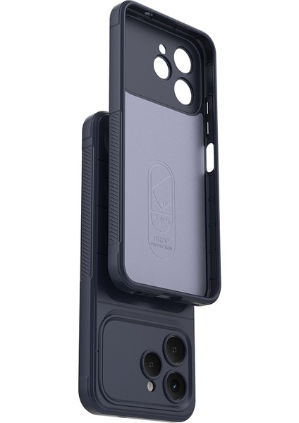 Tecno Spark 40 Uyumlu Kılıf Kamera Korumalı Içi Kadife Leke Bırakmaz Dalga Desenli Kapak fırsatları