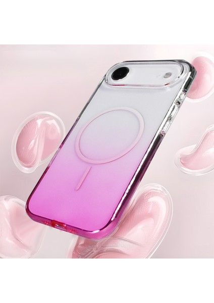 Iphone 17 Air Uyumlu Kılıf Renk Geçişli Magsafe Hızlı Şarj Destekli Ince Sert Pc Kapak fırsatları