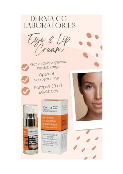 Derma cc Laboratorıes Göz Altı Torbalanmalarına Karşı Krem, 35 Mililitre modelleri