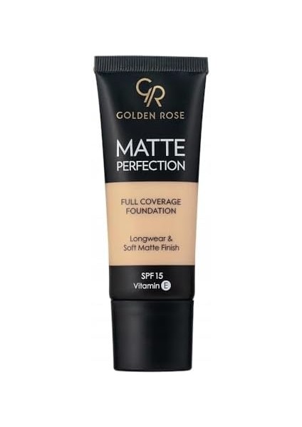 Golden Rose Matte Perfection Foundation No:natural 3 - Fondöten fiyatları