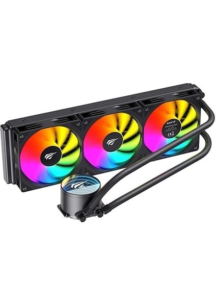 Gamenote F2002 360MM Işlemci Sıvı Soğutucu Siyah - Am5 ve Intel LGA1700 Uyumlu