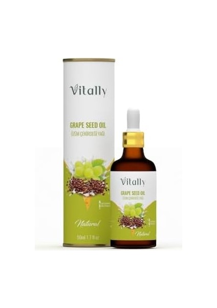 Vitally Üzüm Çekirdeği Yağı 50 ml (Soğuk Sıkım) modelleri