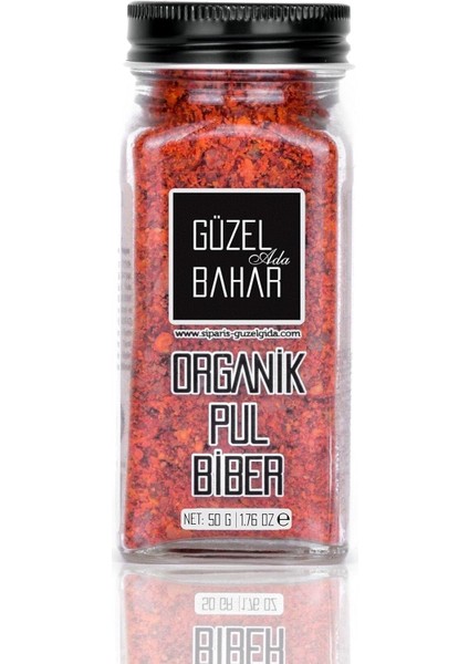 Organik Acı Pul Biber 50 gr fiyatları