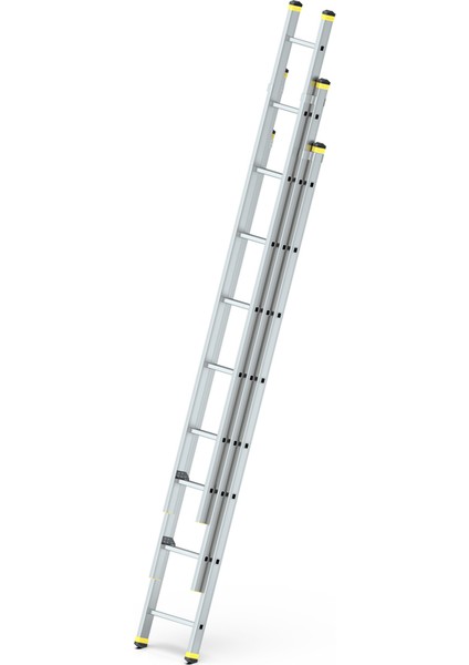 - Skybest 3x8 Basamaklı Üç Parçalı Sürgülü Alüminyum Merdiven