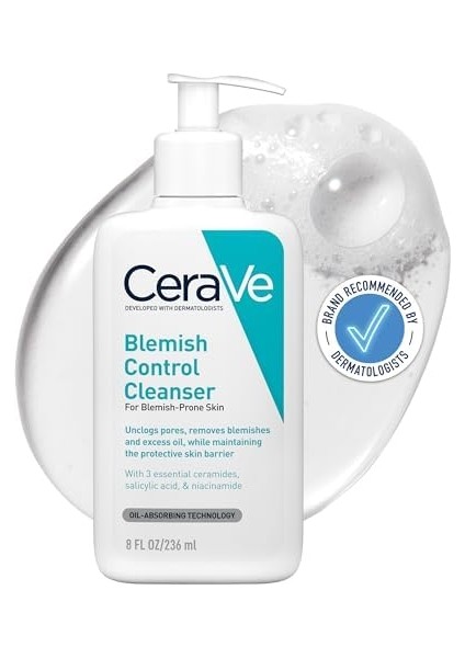 Cerave Yağlı ve Düzensiz Ciltler Için Yüz Temizleme Jeli 236 ml fiyatları