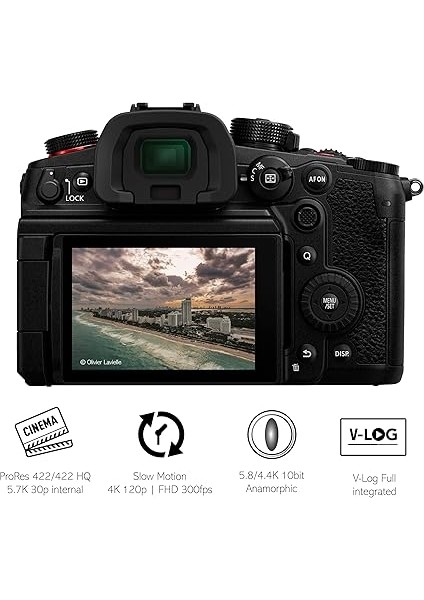 Lumıx DC-GH6L Hibrit Kamera Leica ES12060 Objektifli (25 Mp, Dual I.s, OLED Arayıcı, Soğuk/toz/su Sıçramasına Karşı Koruma) Siyah modelleri