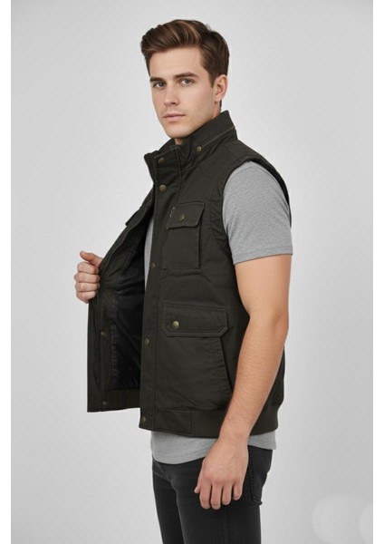 Erkek Kışlık Içi Peluş Spor Avcı Yelek 4101 BGL-ST04910 modelleri