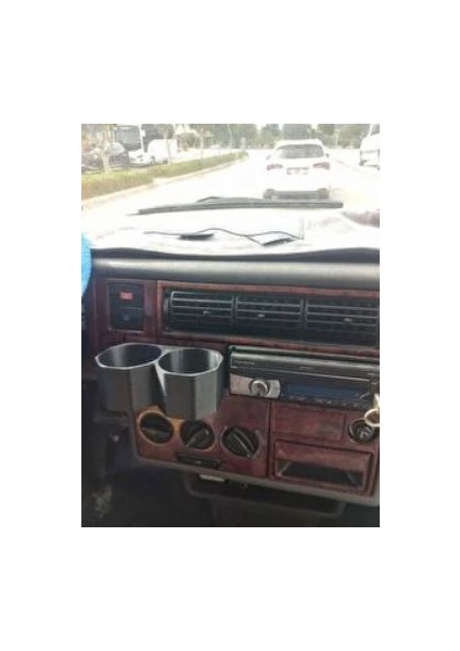 Vw T4 Transporter Uyumlu Ikili Bardak Tutucu Oto Bardaklık1