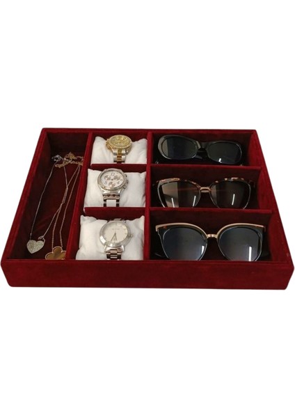 Saat, Gözlük ve Takı Organizeri, Tablası