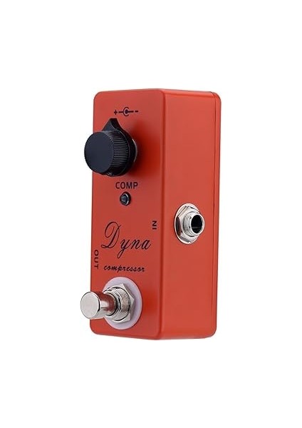 Dyna Compressor Elektrik Gitar Efekt Pedalı Tek Efektli True Bypass Turuncu modelleri