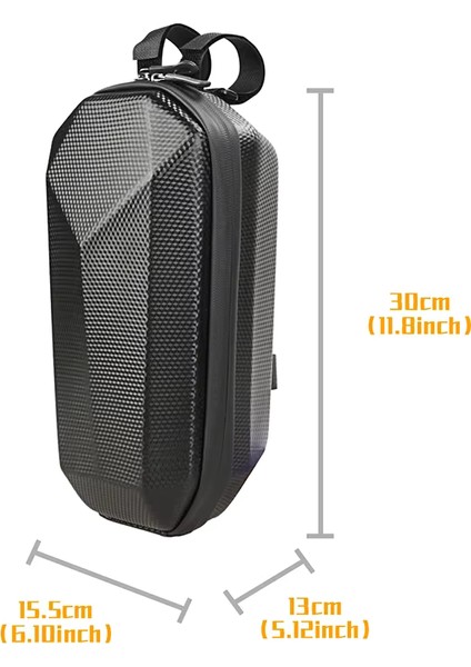 Elektrikli Scooter Taşıma Çantası 2 Litre Hacim Su Geçirmez Gidona Bağlantılı Bisiklet Vb.uyumlu modelleri