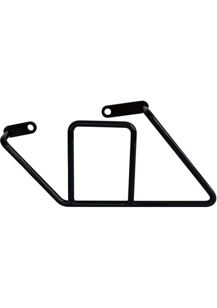 Motor Accessory Trıumph Speed 400 - Scrambler 400 x - Motosiklet Çanta Sabitleme Aparatı, Siyah Boyalı Metal Boru Büküm (Sol Tek)