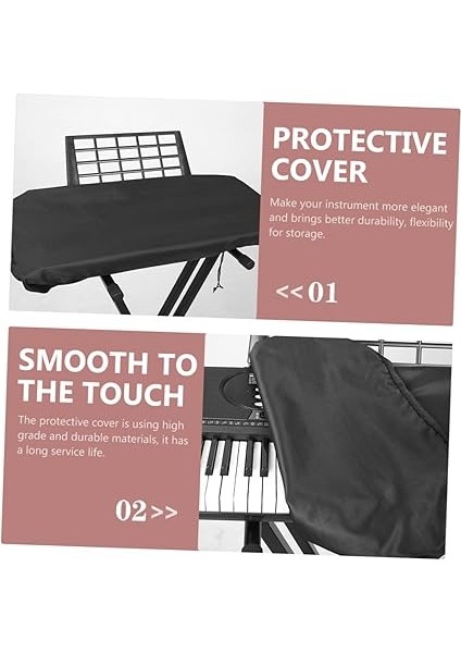 Müzik Klavye Kılıfı Elektrik Piyano Kılıfı Piyano Klavye Kılıfı - Tasarım indirimleri